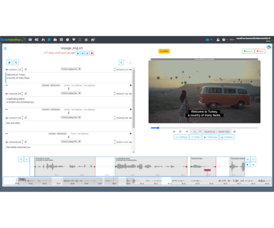 subtitling by AI