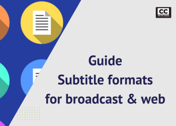 GUIDE SUBTITLES FORMATS